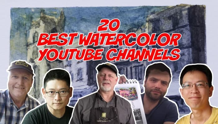 watercolor youtube channels